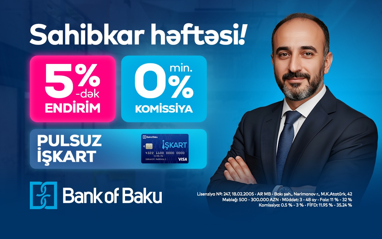"Bank of Baku"da “Sahibkar həftəsi”keçirilir "Bank of Baku"da “Sahibkar həftəsi”keçirilir